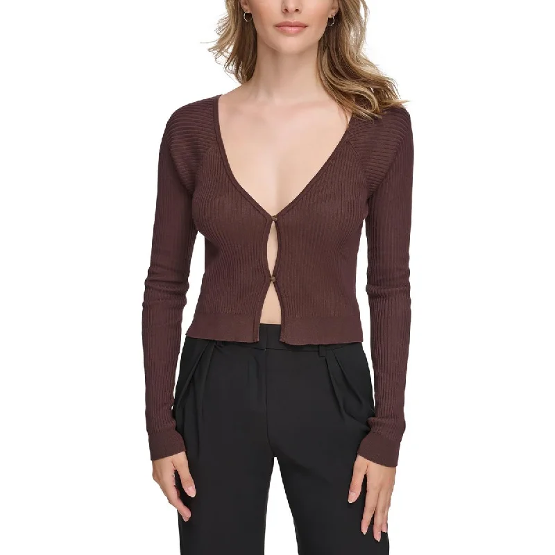 Comfort Fit Calvin Klein Womens Layering Cropped Crop Sweater