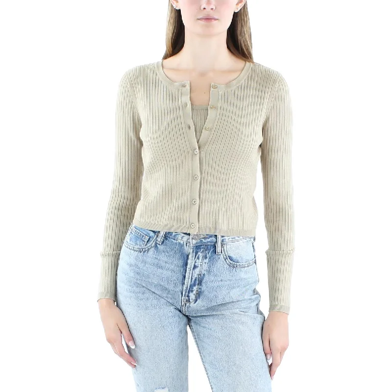 Knitted Design Calvin Klein Womens 2PC Rayon Sweater Set