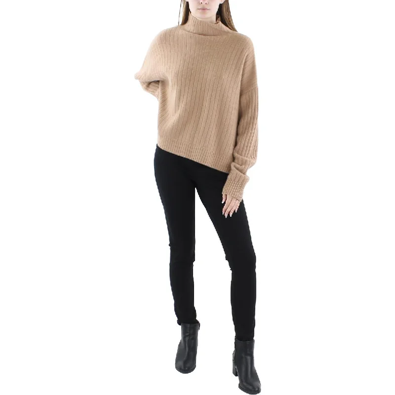 Youthful Lauren Ralph Lauren Womens Ribbed Long Sleeve Mock Turtleneck Sweater