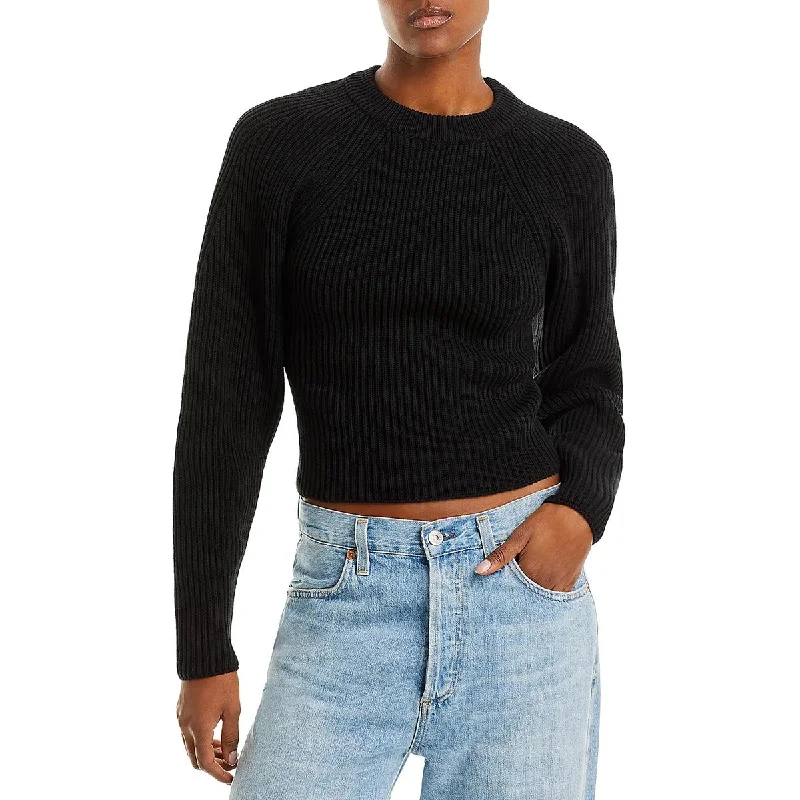 Fashionable Items Lvir Womens Ribbed Cotton Pullover Sweater