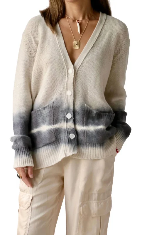 Cozy Street Style Evans Cardigan In Cream