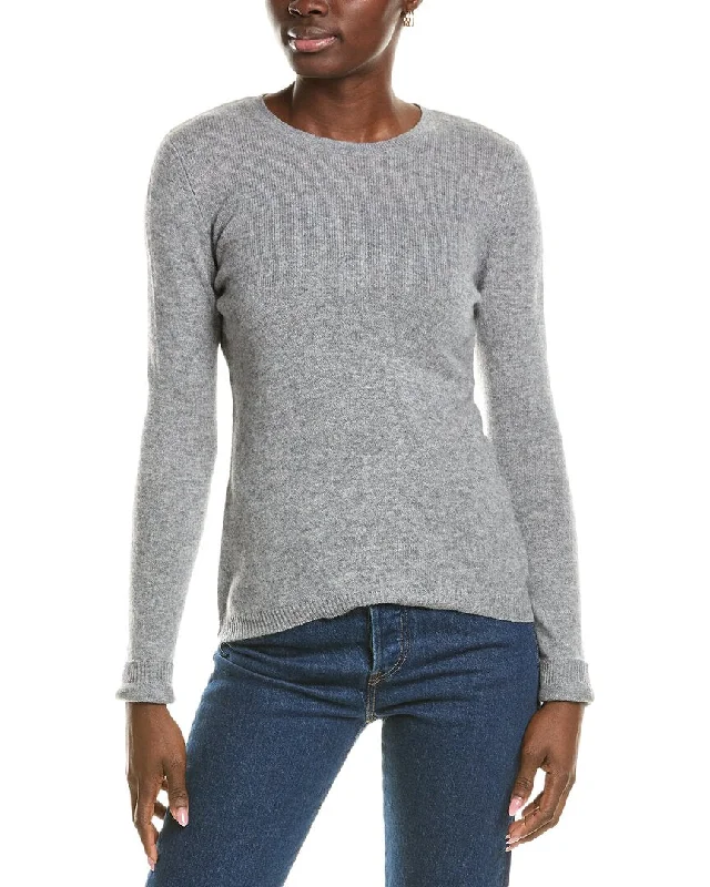 Forte Cashmere Crewneck Cashmere Sweater