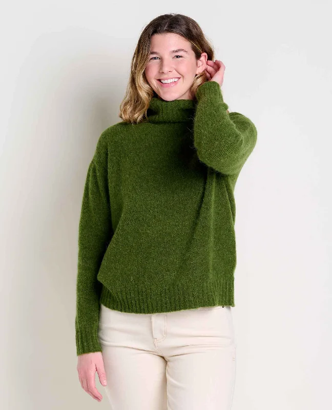 Soft Looks Toad & Co Women's Toddy T-Neck Sweater