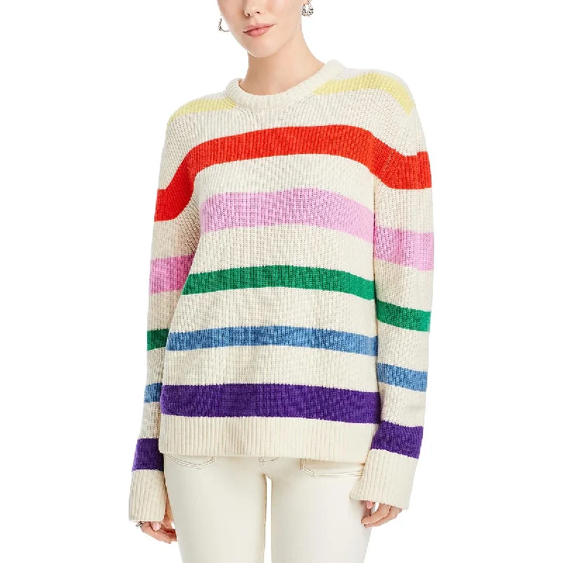 Ethnic Style Kule Womens The Alden Wool Blend Wool Crewneck Sweater