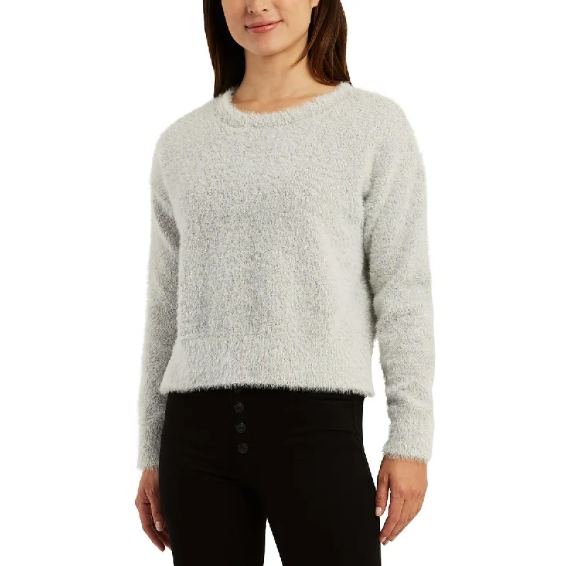 Casual Chic BCX Womens Long Sleeve Textured Pullover Sweater