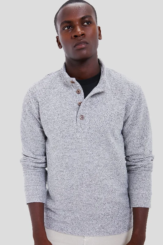 Trendy Wear Gray Clayton Textured Pullover