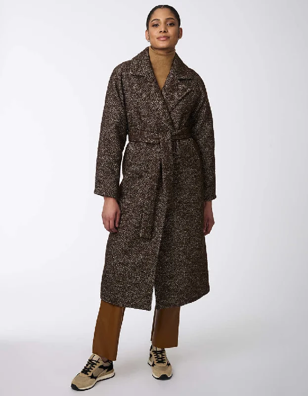 Romantic And Fresh Icon Refined Belted Wool Coat