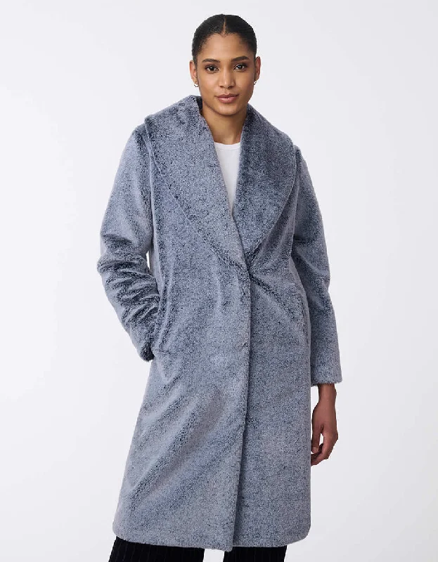 Beautiful Romance Luxe Plush Faux Fur Coat