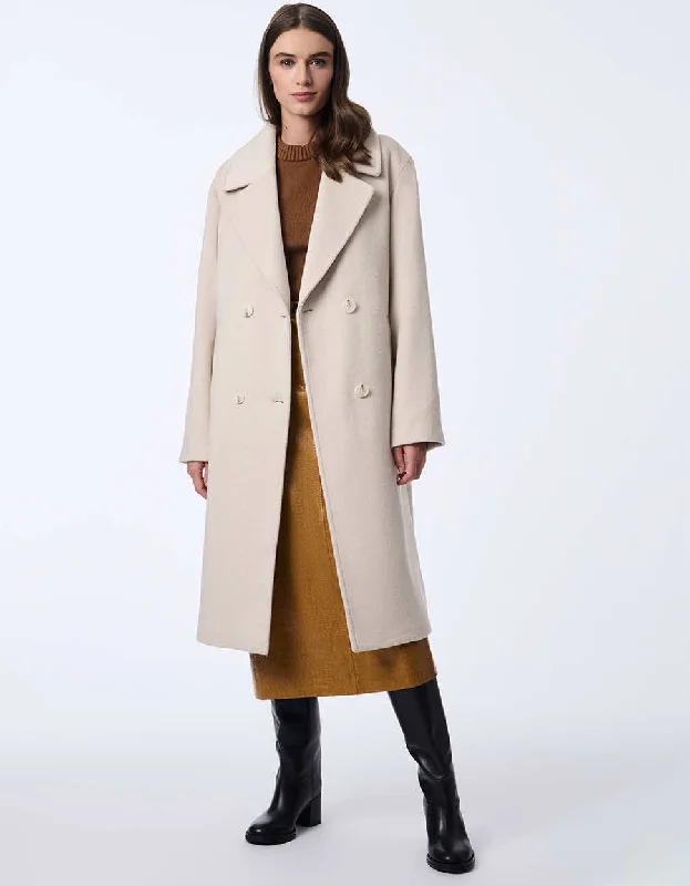 French Retro Heritage Classic Wool Coat
