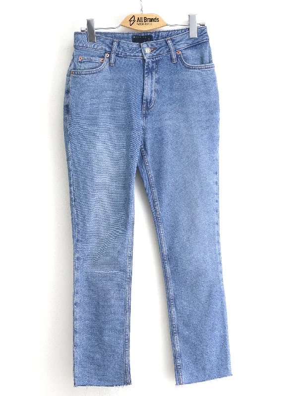 Cozy Dress Women's Washed Cutoff Jeans,Light Blue