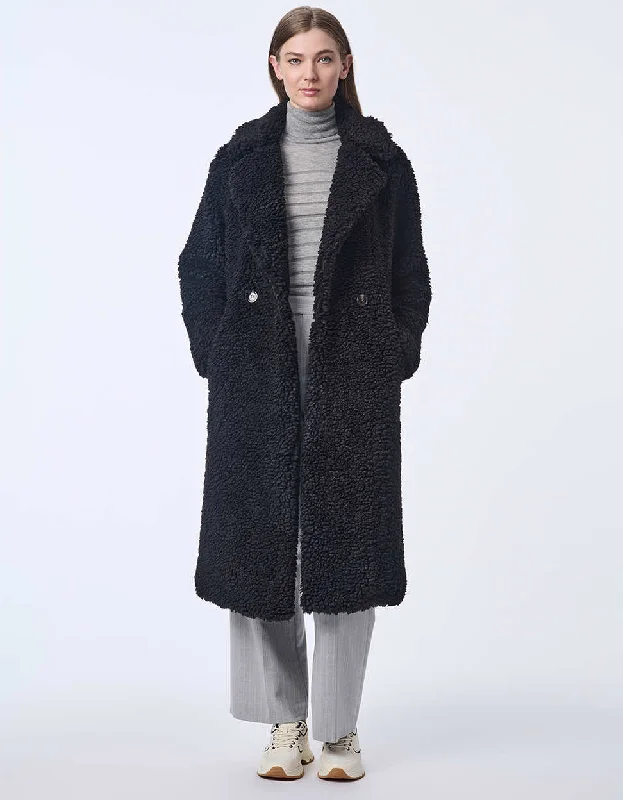 Minimal Style Call Me Cozy Vegan Fur Coat