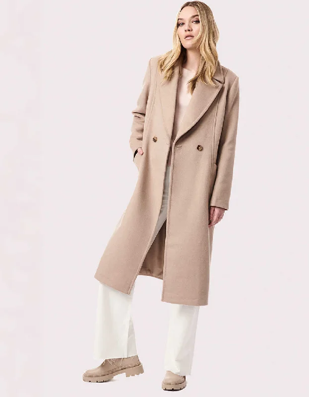 Dessert Matching Soho Belted Wool Coat