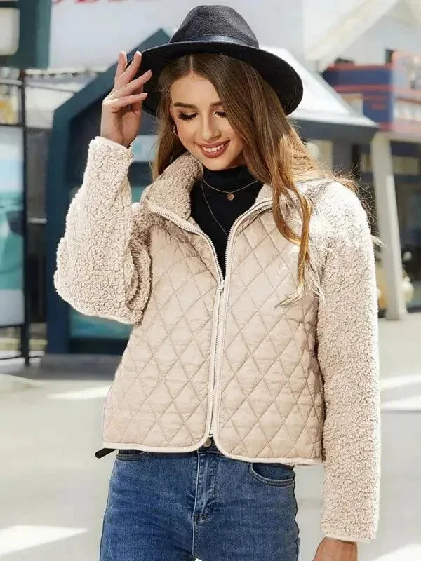 Warm Chic Outfits Stylish Slim Fit  Women Jacket