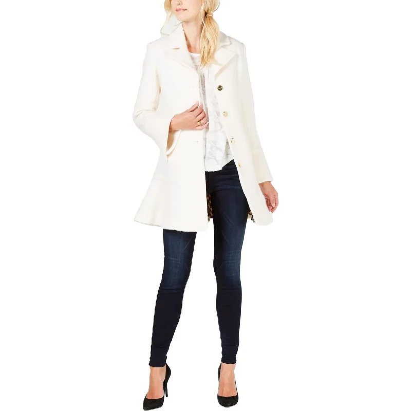 Comfortable Lifestyle Laundry by Shelli Segal Womens Wool Blend Long Wool Coat