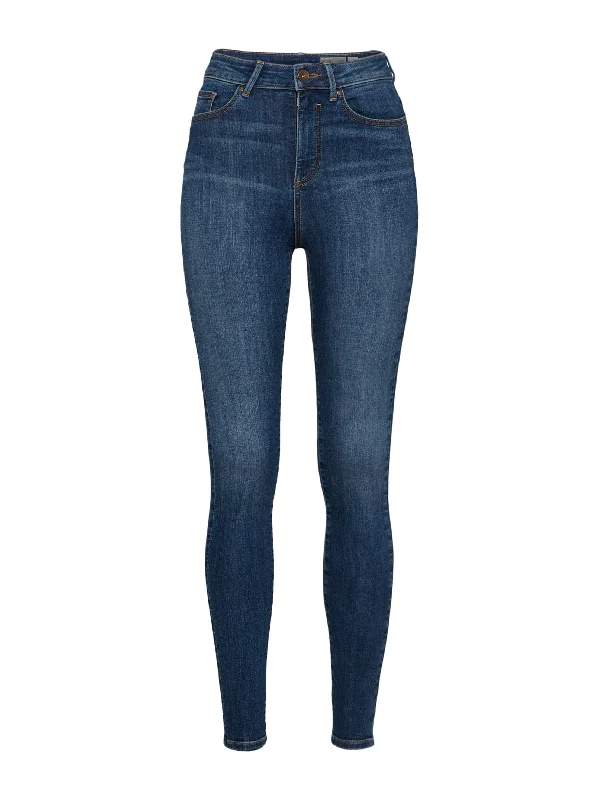 Fashion Expert Women's Washed Skinny Jeans,Blue