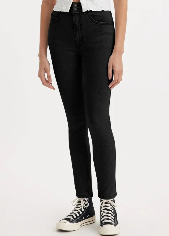 Preview New Products Women's Plain Skinny Jeans,Black