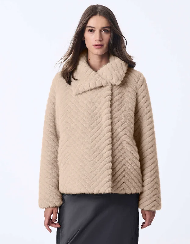 Comfortable down Echelon Faux Fur Coat