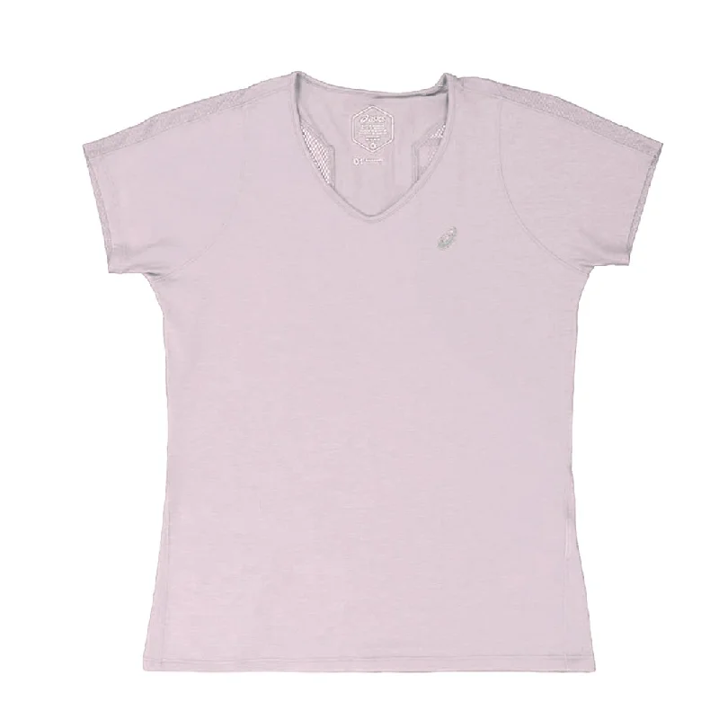 Wandering freely Asics - Women's V-Neck Short Sleeve T-Shirt (2012A981 702)