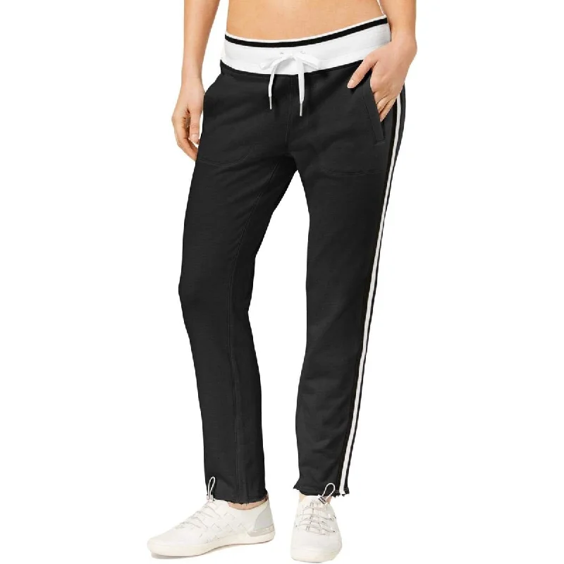 High Street Fashion Calvin Klein Performance Women's Terry Striped Ankle Sweatpants Black Size 2 Extra Large - XX-Large High Street Fashion Calvin Klein Performance Women's Terry Striped Ankle Sweatpants Black Size 2 Extra Large - XX-Large