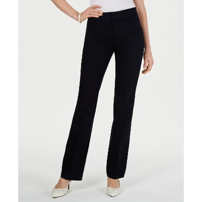 Comfy Pants Charter Club Women's Tummy Control Trouser Deepest Navy Size 16 Short