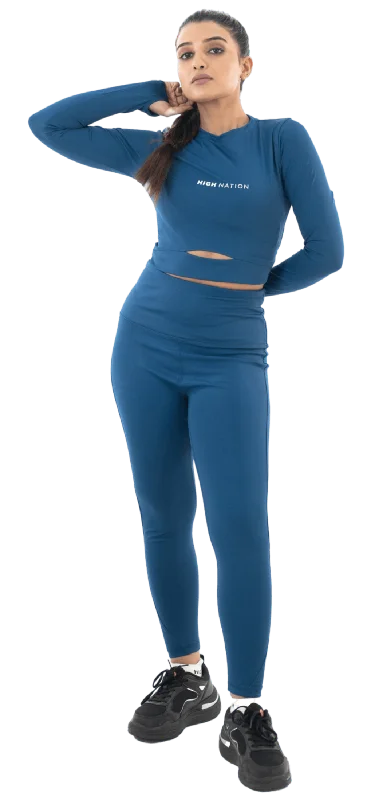 All-Day Wear Airforce Blue Legging