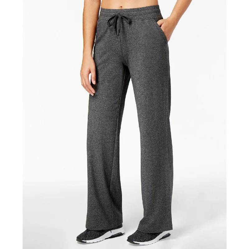 Unique Fashion Ideology Women's Wide-Leg Sweatpants Grey Size Medium - M