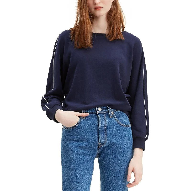 Sports And Leisure Levi's Women's Natalie Crewneck Sweatshirt Navy Size X-Large - XL