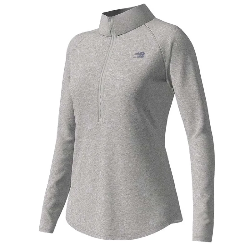 Trendy Comfort Wear New Balance - Women's Spacedye 1/2 Zip Sweater (WT11467 AG)