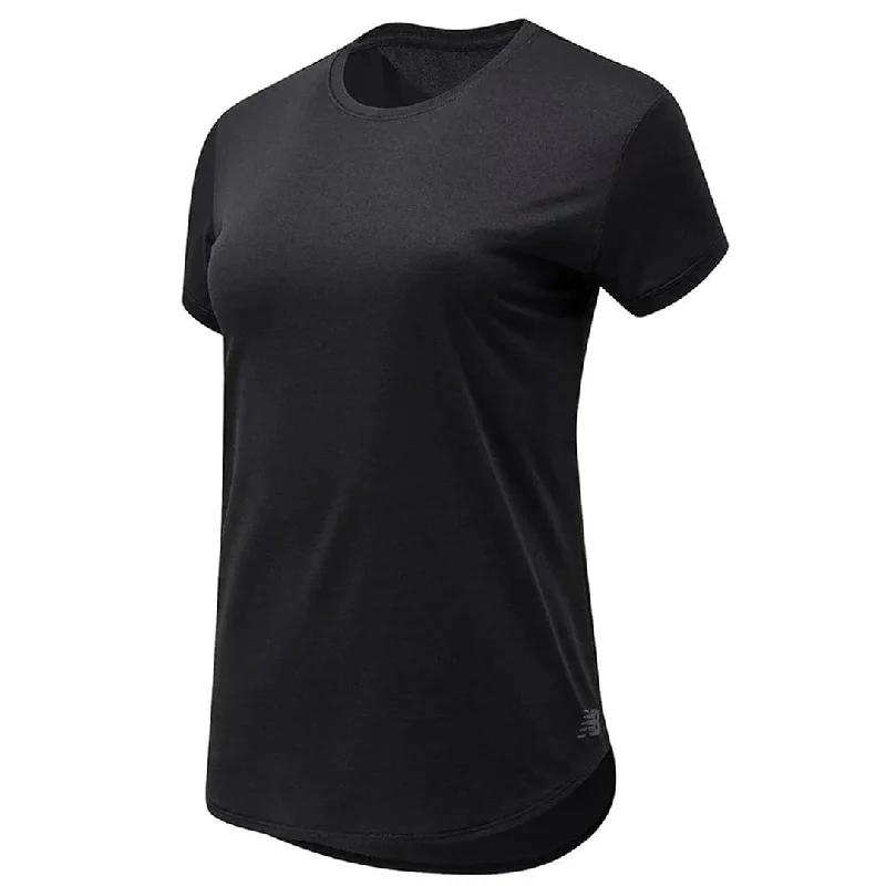 New Autumn And Winter Styles New Balance - Women's T-Shirt (WT11452 BKH)