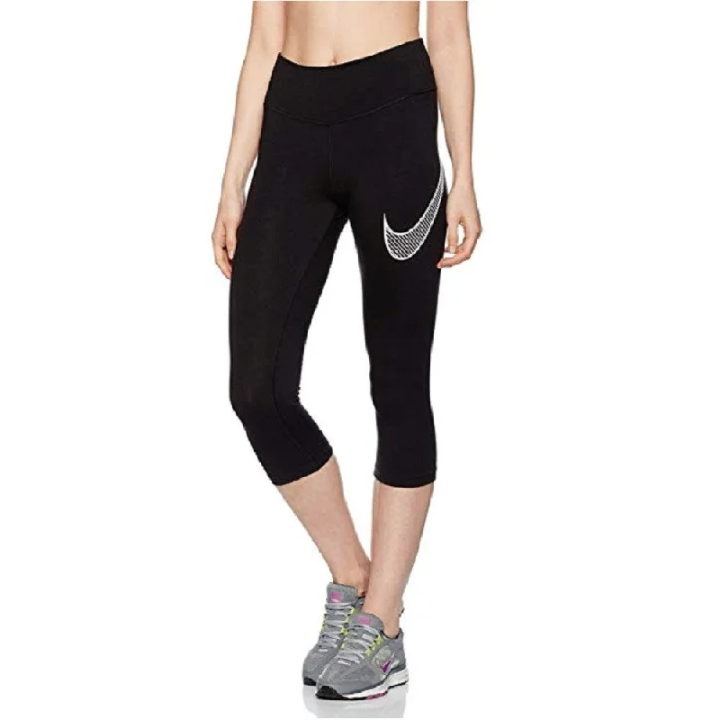 High-end Design Nike Women's Dry Capri Training Leggings Black Size Small