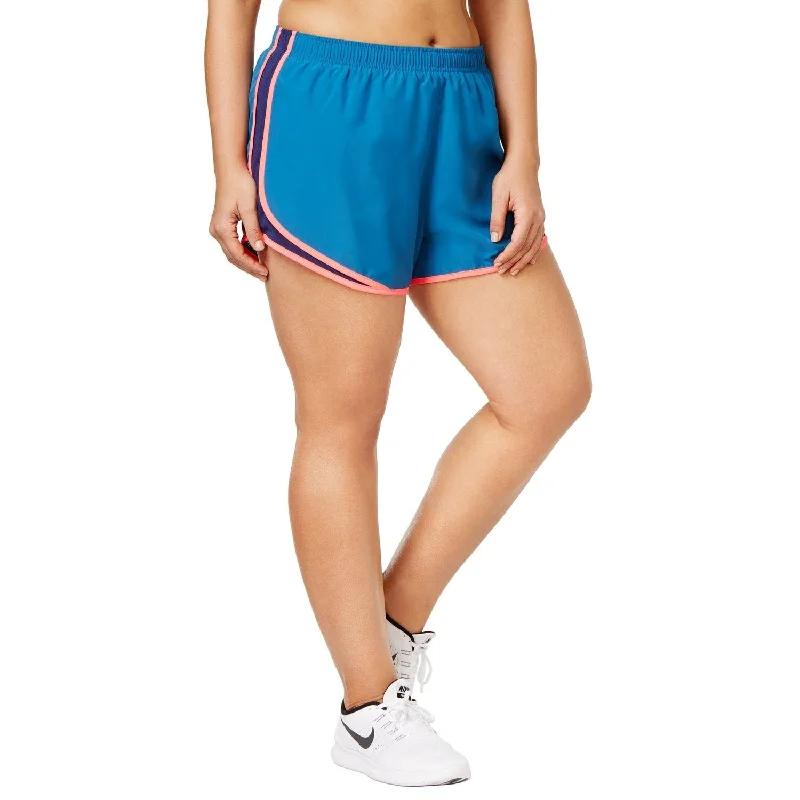 High-quality Fabrics Nike Women's Plus Size Tempo Running Fitness Shorts Binary Blue Size 2 Extra Large - XX-Large
