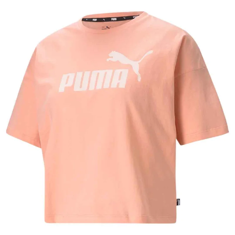Romantic Data Puma - Women's Essentials Cropped Logo T-Shirt (586866 26)