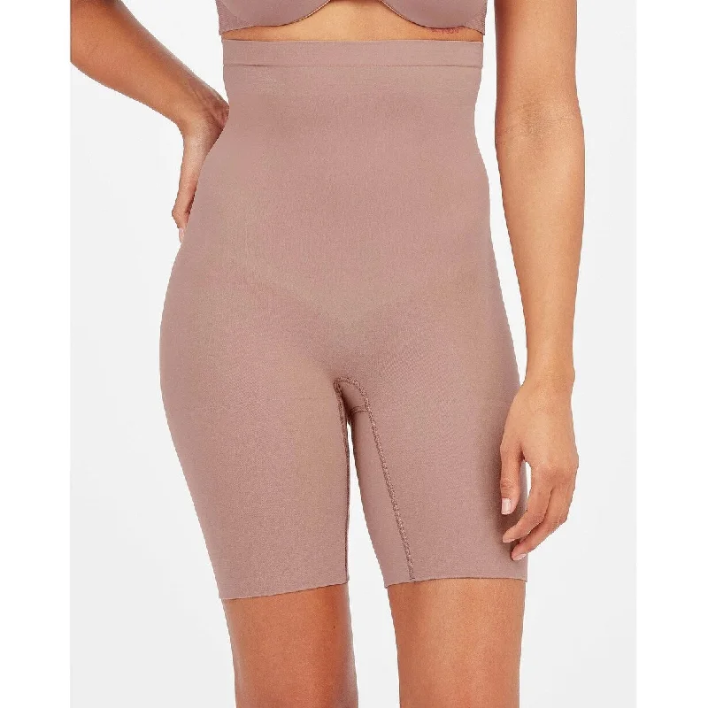 Stylish Casuals Spanx Women's Higher Power Shorts Size Beige Size 1X