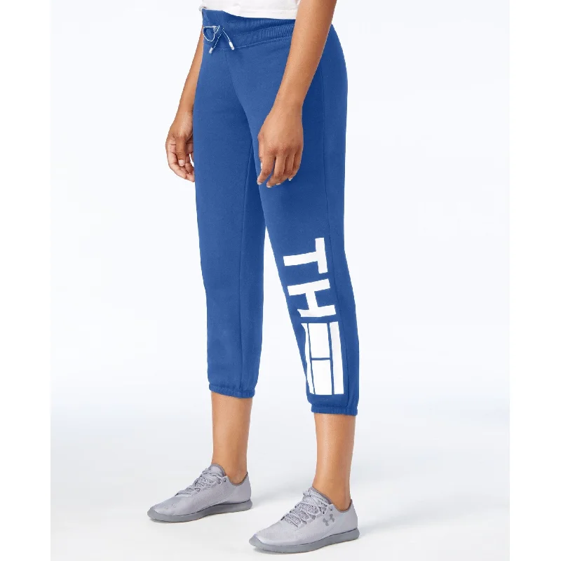 Cozy Dress Tommy Hilfiger Womens Logo-Print Sweatpants Electric Blue - XS