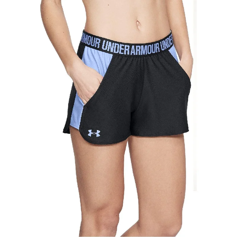 Dressing Tips Under Armour Women's Play Up Performance Shorts Black Talc Blue Size Large