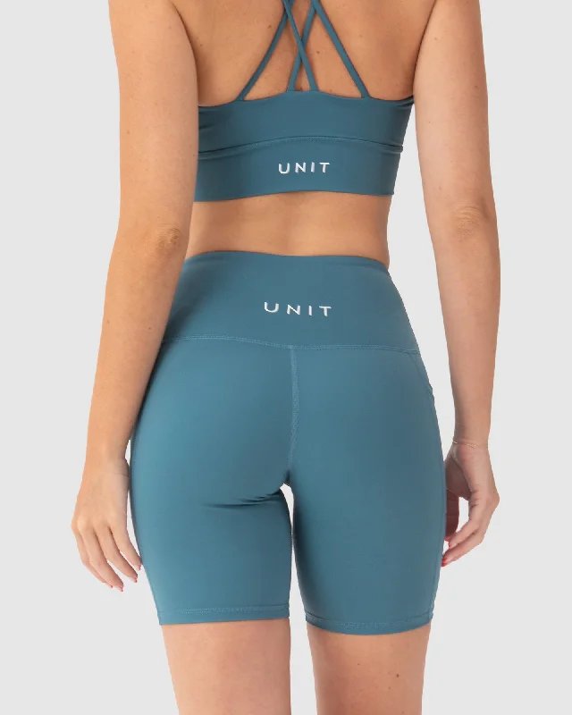 French Retro UNIT Energy Ladies 18.5" Shorts