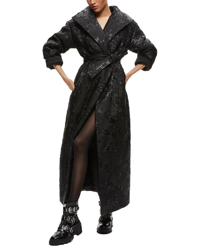 Simple And Comfortable alice + olivia Ima Duvet Long Puffer Coat