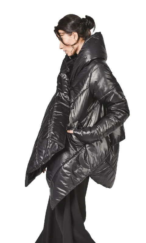 Versatile Items Asymmetric Layered Back Jacket
