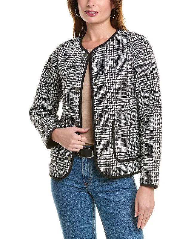 Trendy Traveler Brooks Brothers Quilted Reversible Puffer Coat