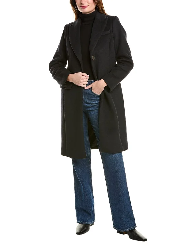 Beautiful Romance Brooks Brothers Wool-Blend Coat