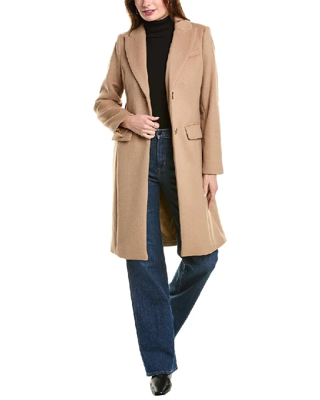 Slim Fit Brooks Brothers Wool-Blend Coat