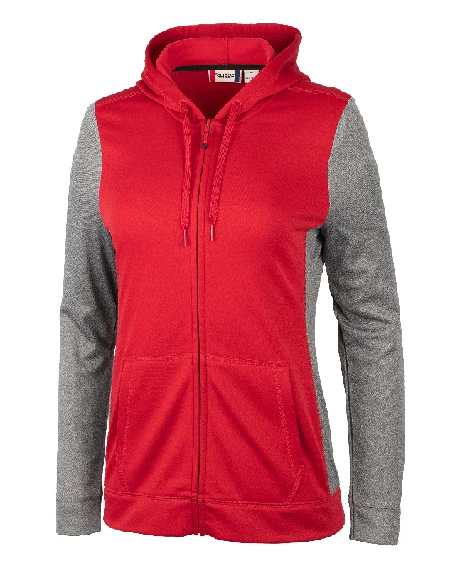 Design Perception Clique Helsa Sport Colorblock Lady Full Zip Jacket