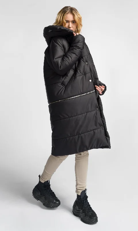 Comfort Fit Detachable Straight Quilted Jacket