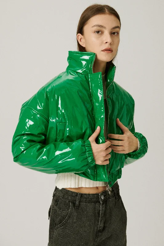 Personalized Design Haley Coated Puffer Jacket