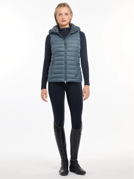 Fresh And Natural Le Mieux Tilly Hooded Puffer Gilet