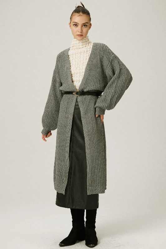 Exquisite Craftsmanship Leia Sweater Maxi Coat