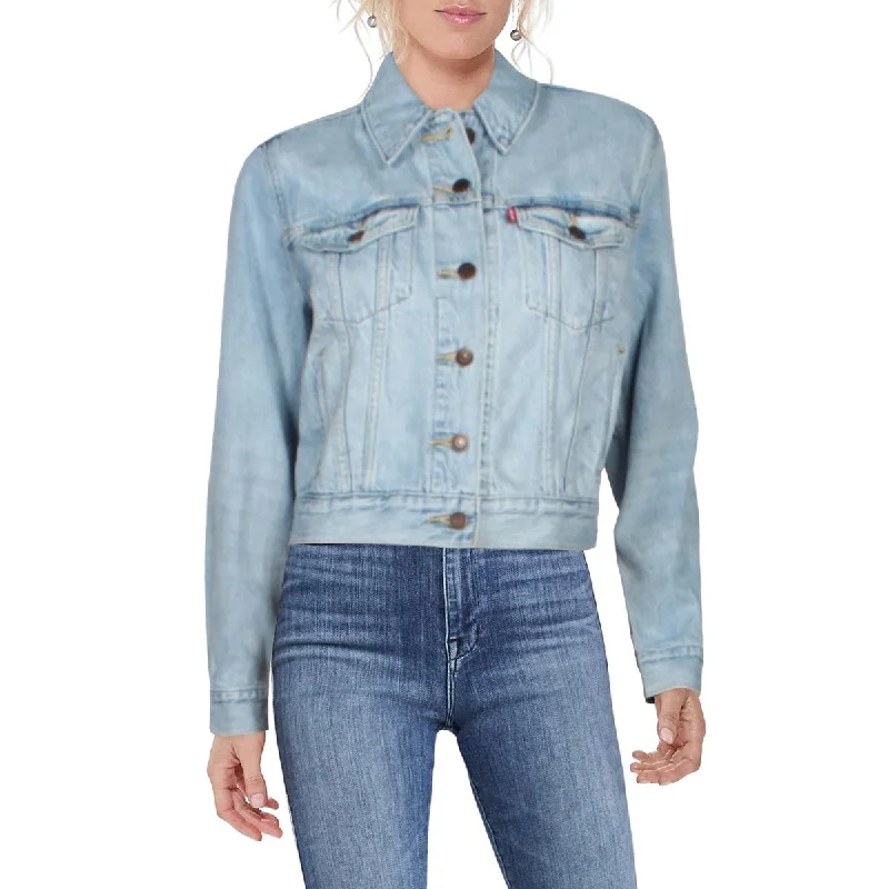 Levi Strauss & Co. Womens Denim Lightweight Trucker Jacket