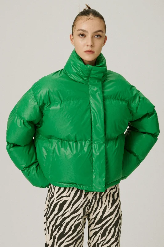 Age-reducing Style Marvel Short Puffer Jacket