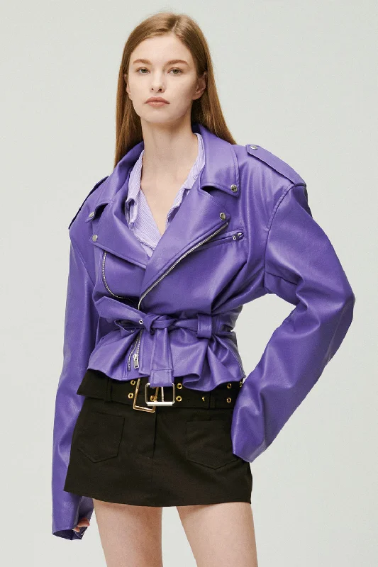 Casual Street Megan Oversized Rider Jacket