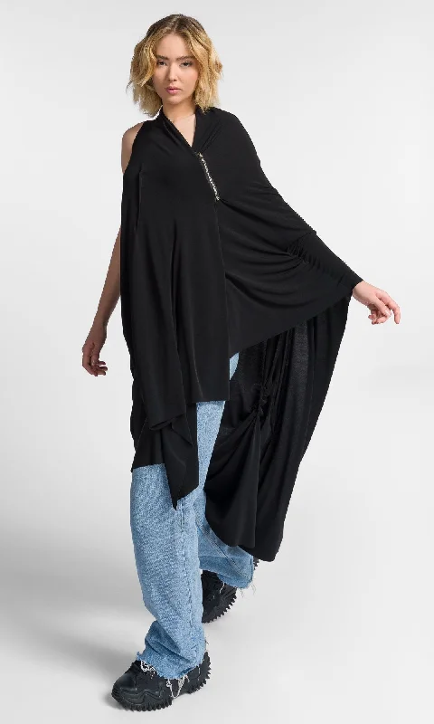 Everyday Chic Multi Way Long Tunic Vest